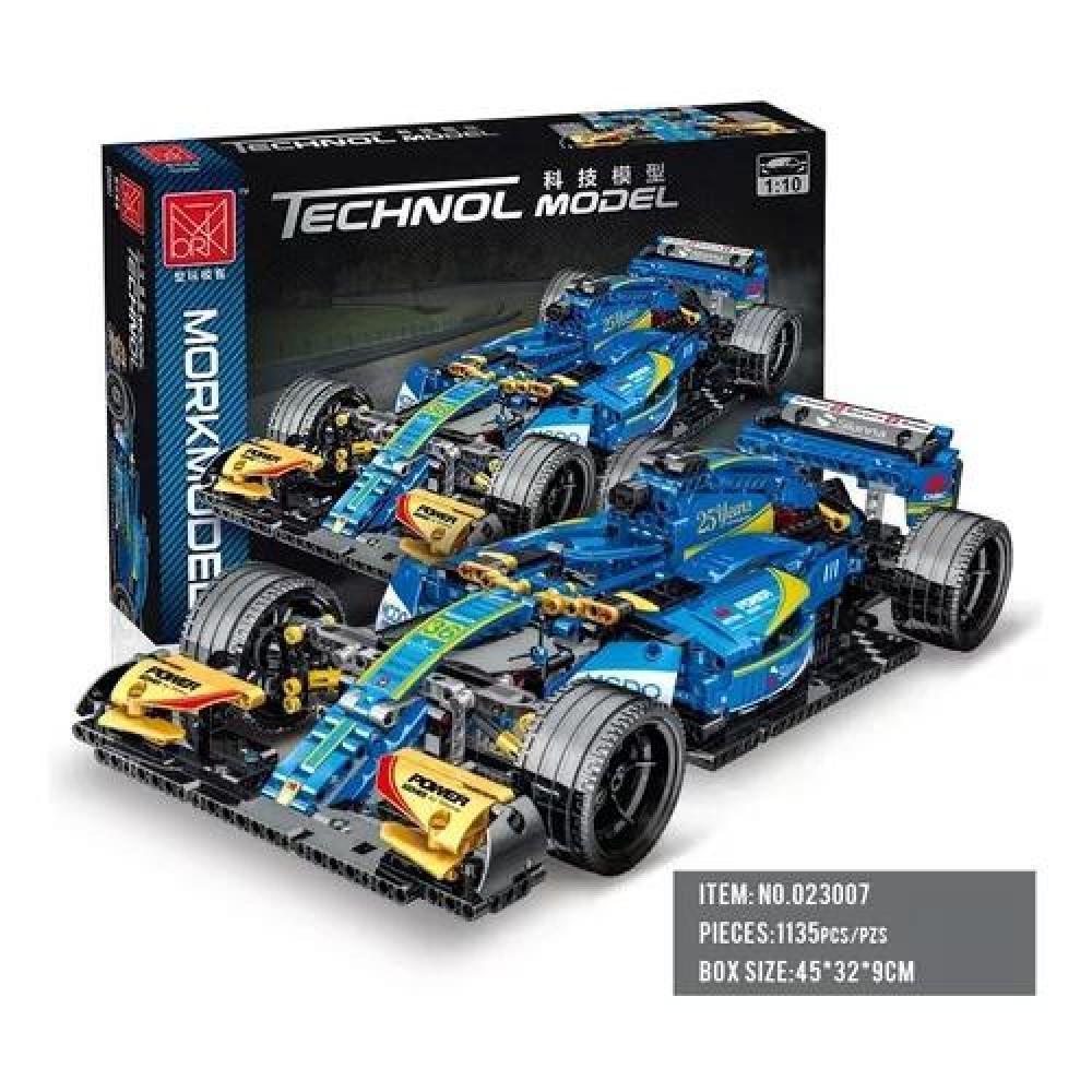 FÓRMULA 1 F1 BLOQUES DE CONSTRUCCIÓN AZULES - 2