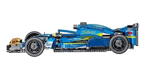 FÓRMULA 1 F1 BLOQUES DE CONSTRUCCIÓN AZULES - 4