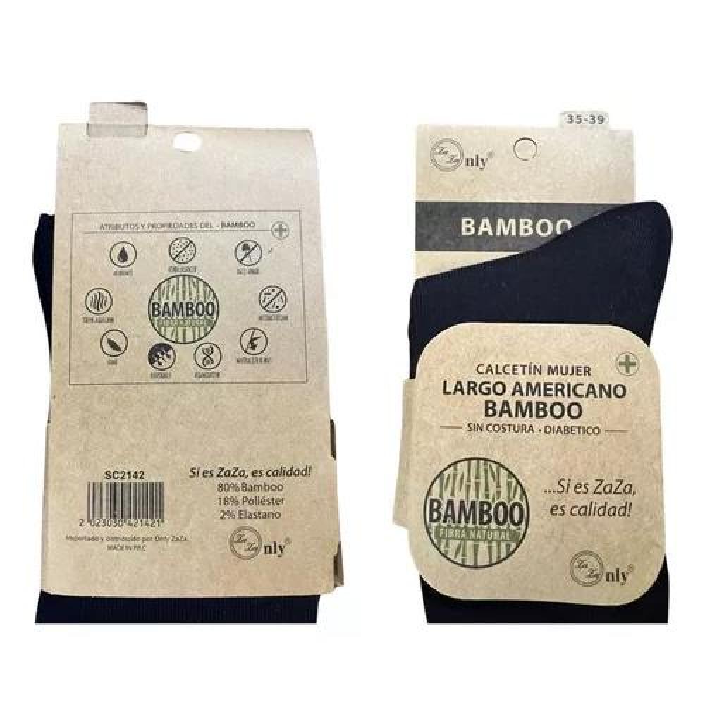 CALCETINES DE BAMBÚ PARA MUJER, DIABÉTICOS, SIN COSTURAS, 12 UNIDADES, MULTICOLOR - 6