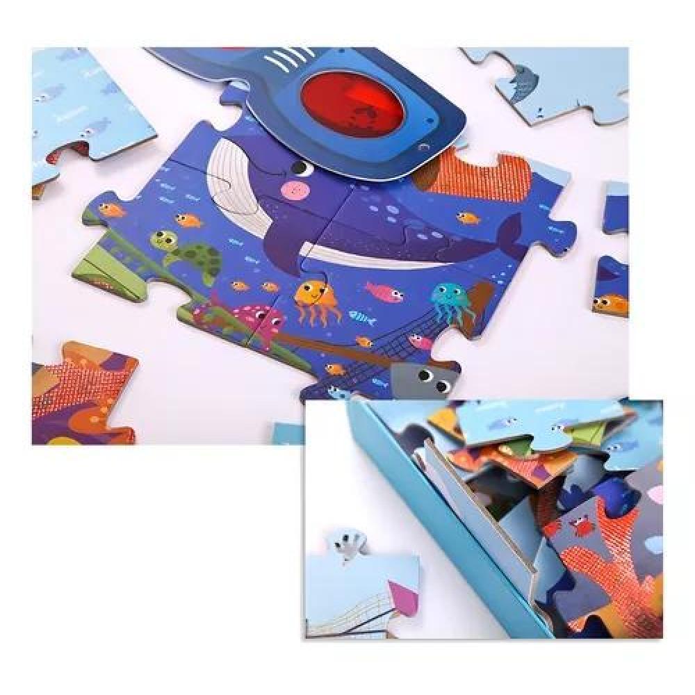 PUZZLE 'EL OCÉANO SECRETO', MIDEER, ROMPECABEZAS, COLOR AZUL - 3