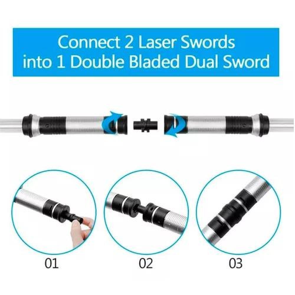 JUGUETES STAR WARS, ESPADA LÁSER JEDI CON LUZ RGB - 4
