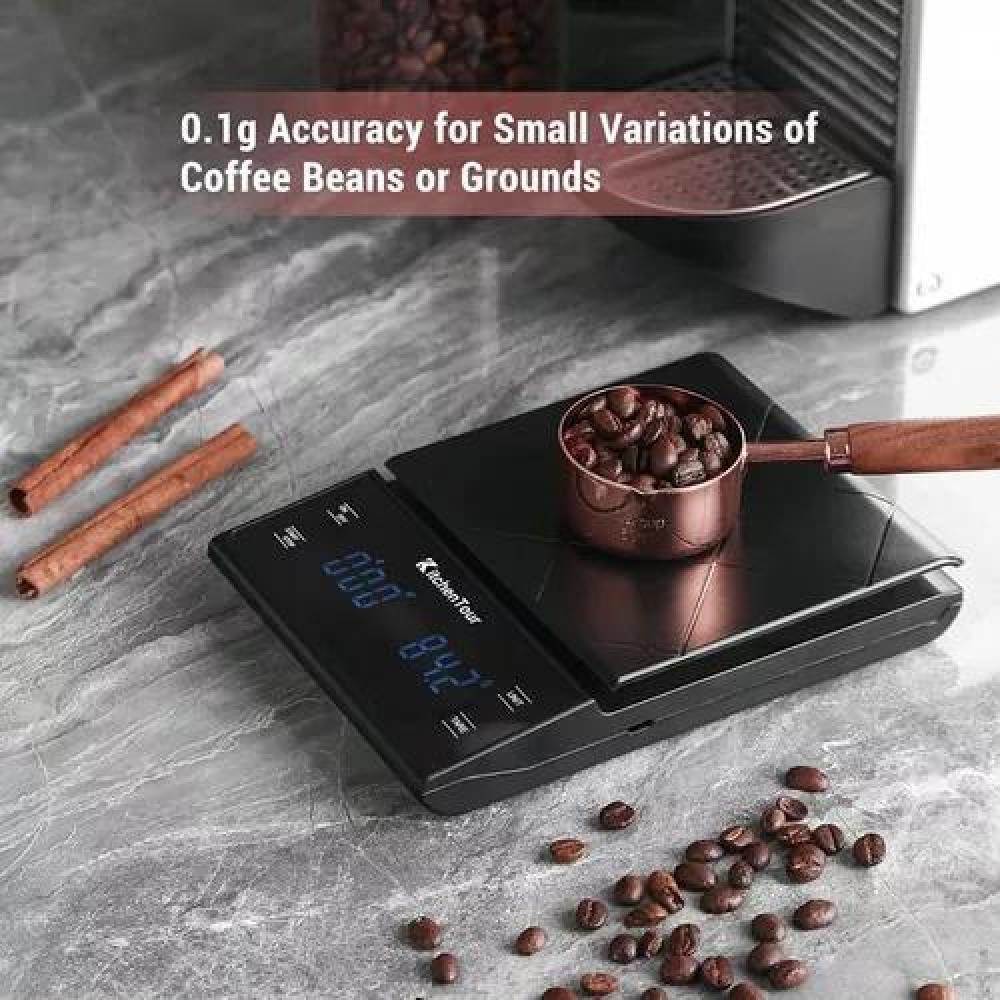 BÁSCULA DIGITAL DE COCINA DE ALTA PRECISIÓN, 1 G/5 KG - 8