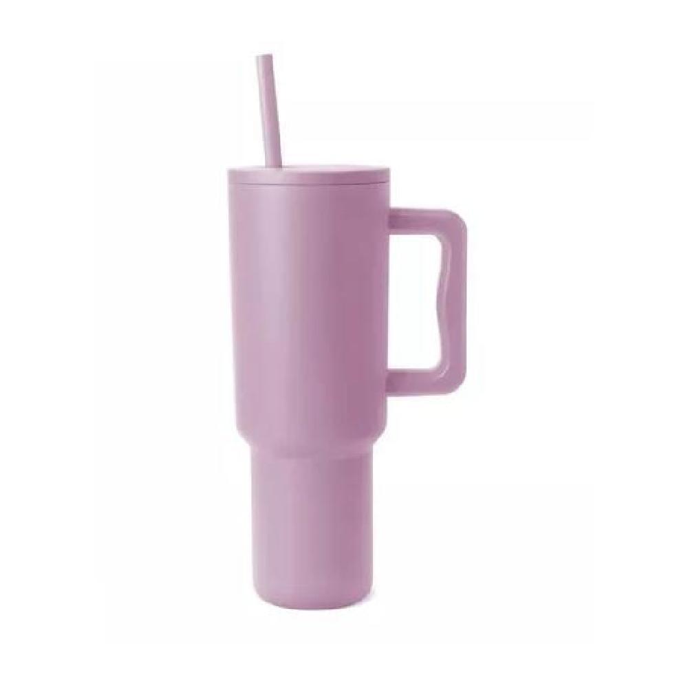 VASO TÉRMICO MUG, 1200 LT, ACERO INOXIDABLE, COLOR MORADO - 2