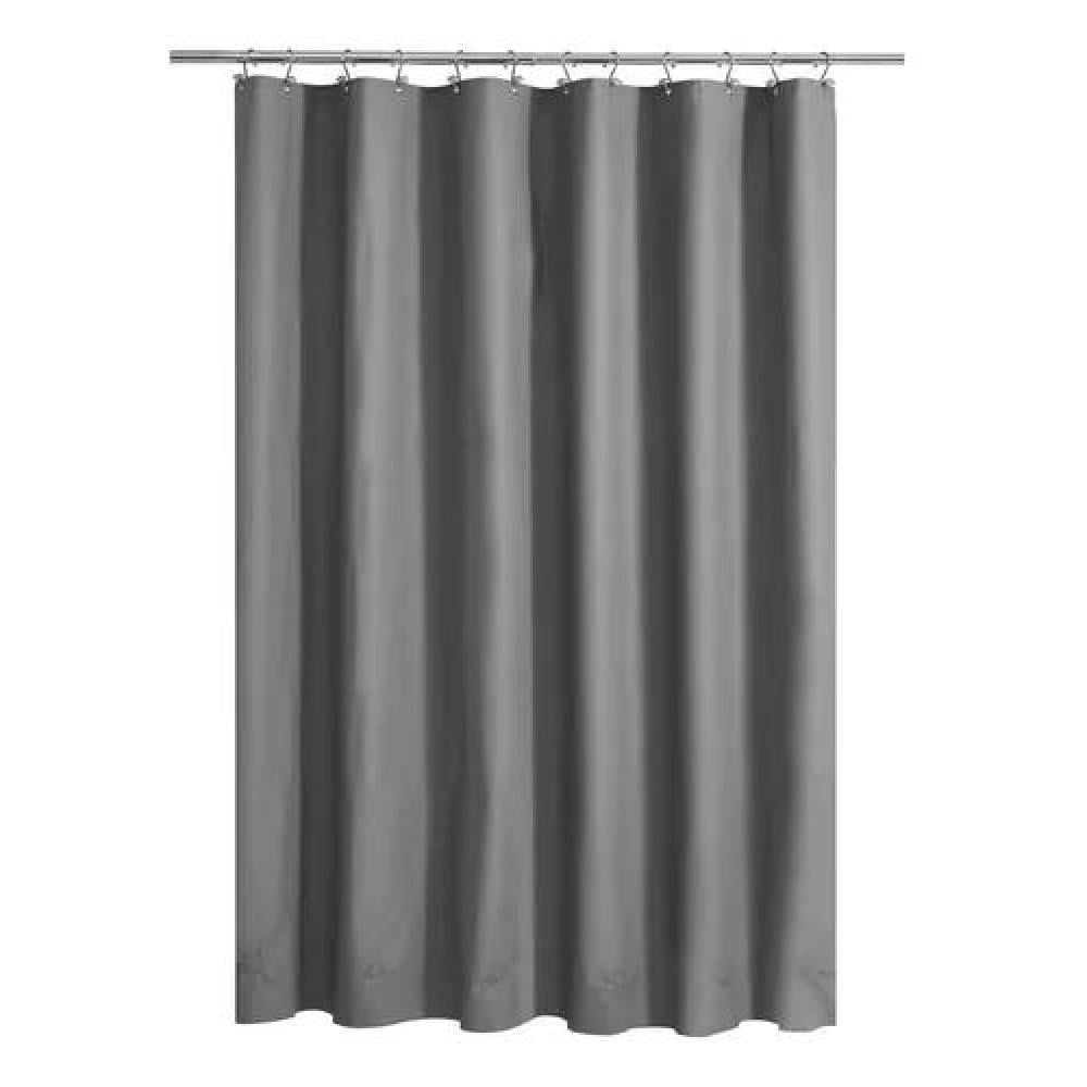 CORTINA DE DUCHA Y BAÑO, 180X180 CM, ELEGANTE, GRIS - 1