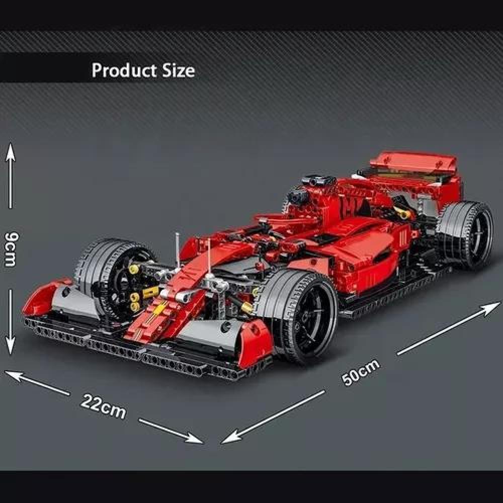 FÓRMULA 1 F1 BLOQUES DE CONSTRUCCIÓN ROJOS - 2