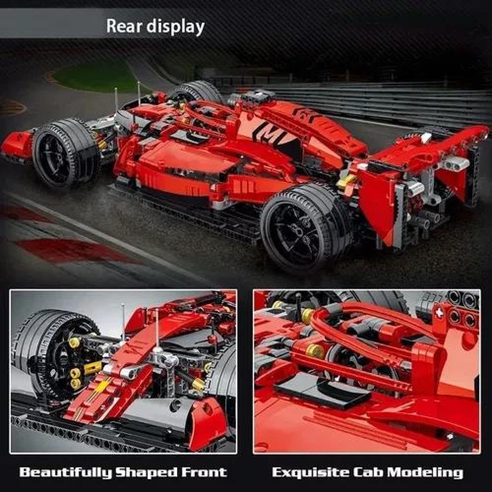 FÓRMULA 1 F1 BLOQUES DE CONSTRUCCIÓN ROJOS - 3