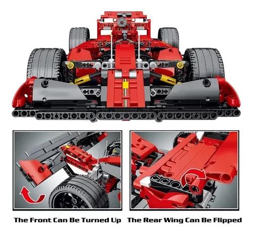 FÓRMULA 1 F1 BLOQUES DE CONSTRUCCIÓN ROJOS - 5