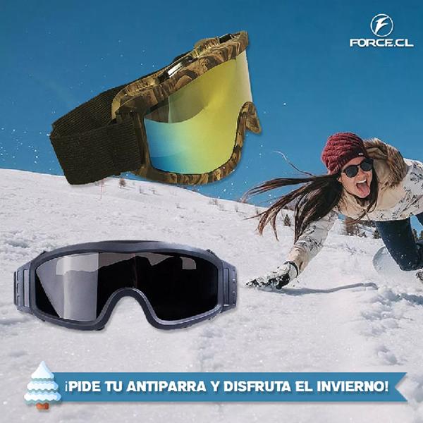 ANTIPARRA NIEVE FRC - MOTO SNOW % UV CAFÉ - 4