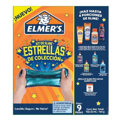 KIT ELMER'S SLIME ESTRELLAS DE COLECCIÓN ALL STARS X 9 PIEZAS - 3