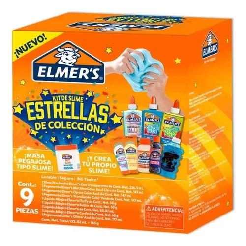 KIT ELMER'S SLIME ESTRELLAS DE COLECCIÓN ALL STARS X 9 PIEZAS - 4