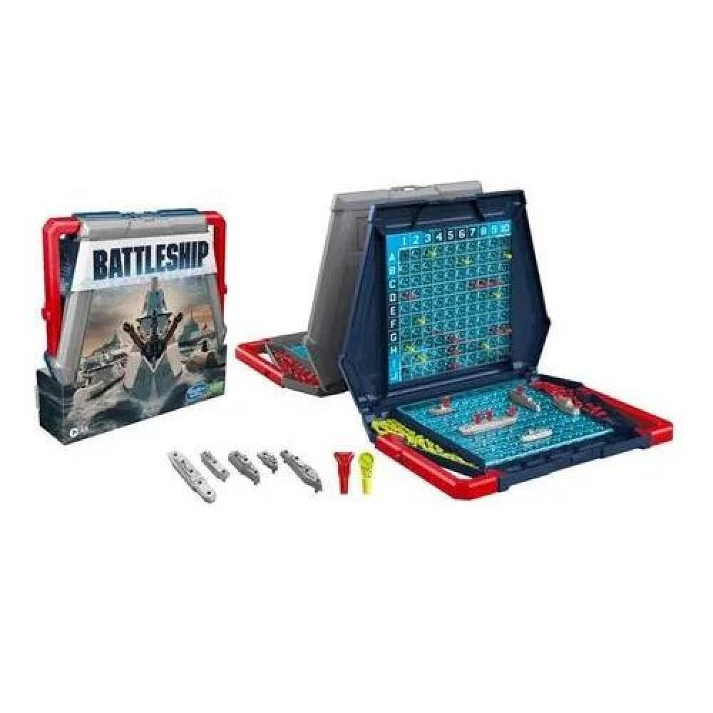 JUEGO DE MESA HASBRO BATALLA NAVAL CLASSIC CON ACCESORIOS 3+ NEGRO - 1