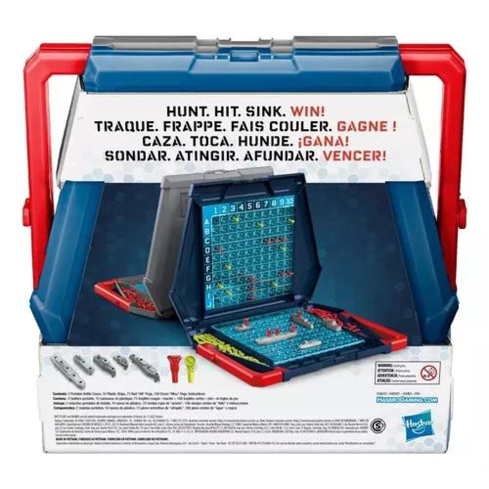 JUEGO DE MESA HASBRO BATALLA NAVAL CLASSIC CON ACCESORIOS 3+ NEGRO - 3