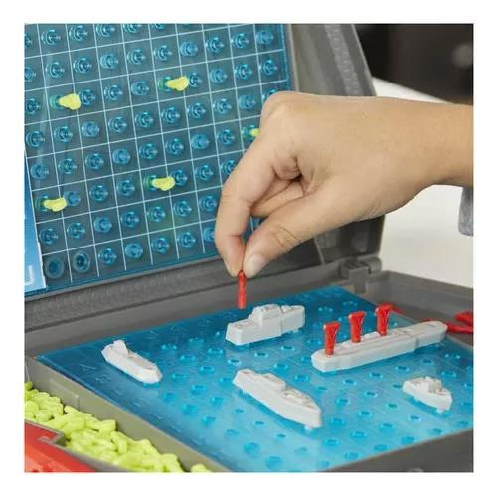 JUEGO DE MESA HASBRO BATALLA NAVAL CLASSIC CON ACCESORIOS 3+ NEGRO - 7