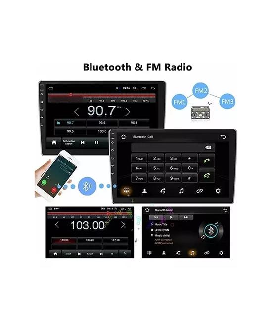 RADIO ANDROID 8.1 CON GPS Y MIRROR LINK 9' 2 DIN, COLOR NEGRO - 4