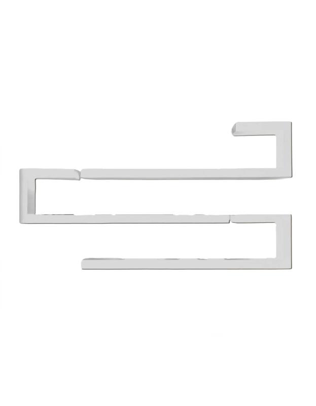 JUEGO DE REPISAS FLOTANTES MODELO CULEBRA BLANCO - 1