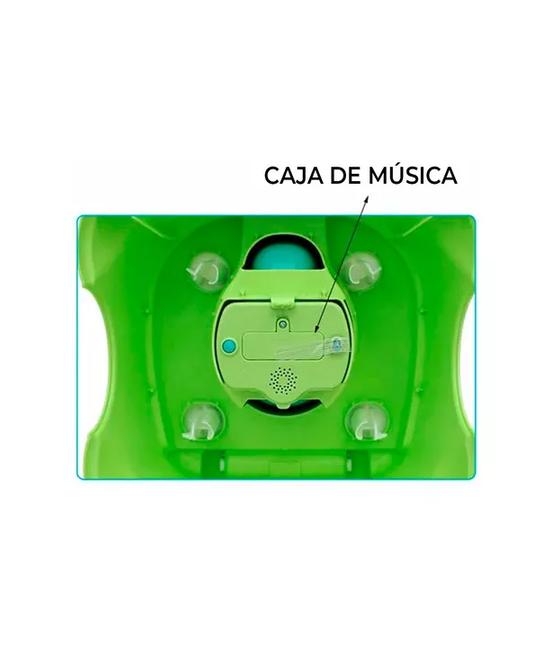 PELELA MUSICAL INFANTIL PARA BEBÉ, COLOR VERDE - 4