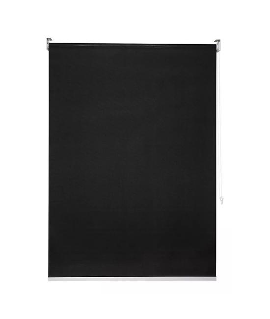 CORTINA ROLLER SCREEN 150X165 CM, COLOR NEGRO - 1