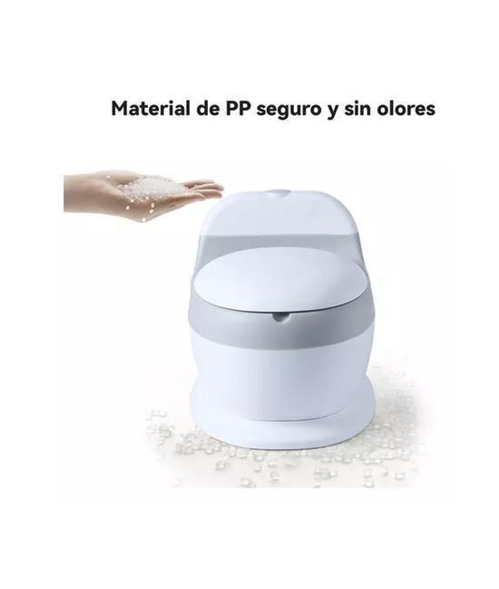 PELELA INODORO BACINICA CON SONIDO, COLOR GRIS - 2