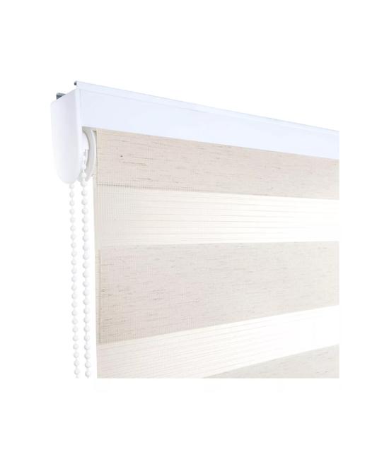 CORTINA ROLLER DUO DÍA Y NOCHE 90X220 CM, COLOR BEIGE - 2