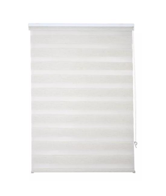 CORTINA ROLLER DUO 200X220 CM, COLOR CREMA - 1
