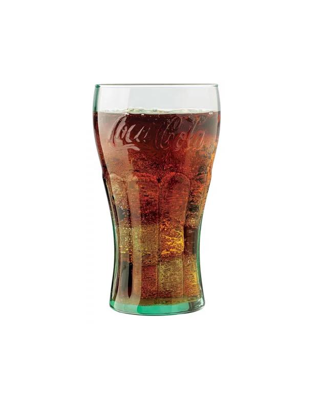 SET 6 VASOS DISEÑO COCA COLA 495ML AGUA - 1