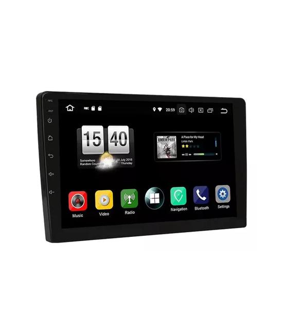 RADIO AUTO ANDROID CARPLAY 9' CON GPS, 4GB RAM, 32GB ROM, COLOR NEGRO - 2