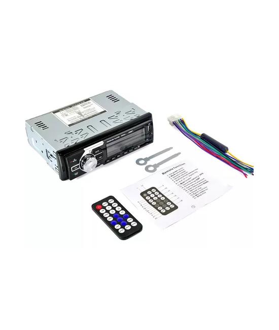 REPRODUCTOR PARA AUTO BLUETOOTH MP3 USB, MANOS LIBRES, COLOR NEGRO - 3