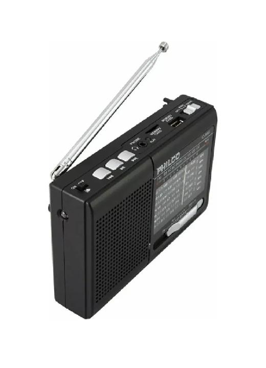 RADIO PORTÁTIL PHILCO IC-X65 MULTIBANDAS USB / TECNOCENTER, NEGRO - 2