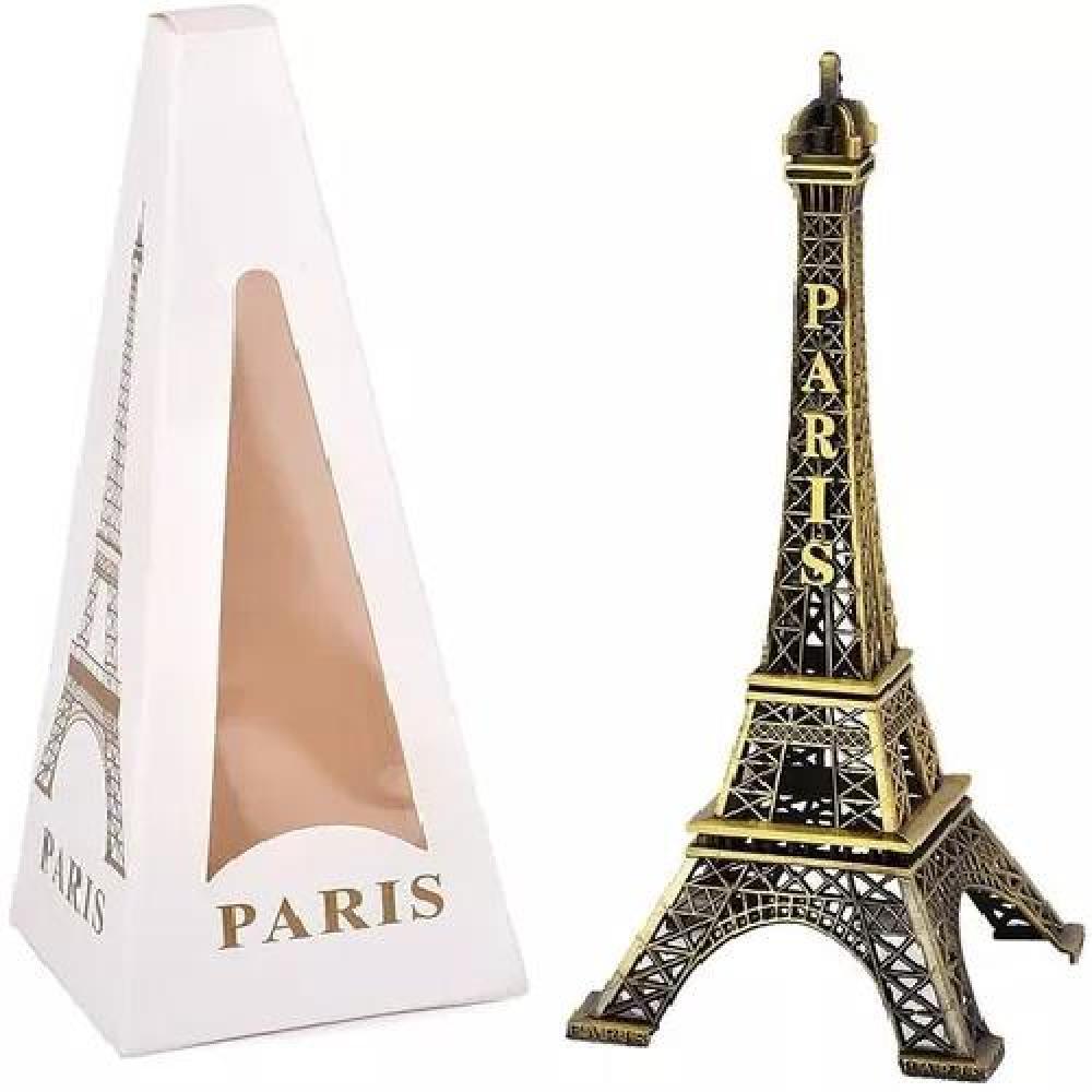 TORRE EIFFEL DE 32 CM, ADORNO, COLOR BRONCE - 2