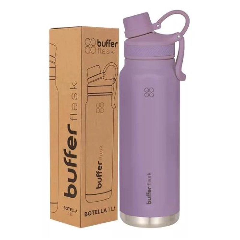 VASO TÉRMICO MUG, 1200 LT, ACERO INOXIDABLE, COLOR lila - 1