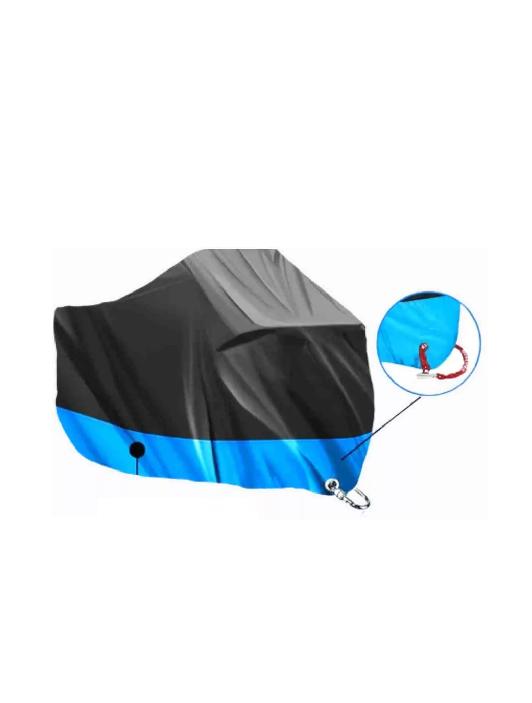 FUNDA 100% IMPERMEABLE PROTECTOR CUBRE MOTO BICICLETA XL - 1