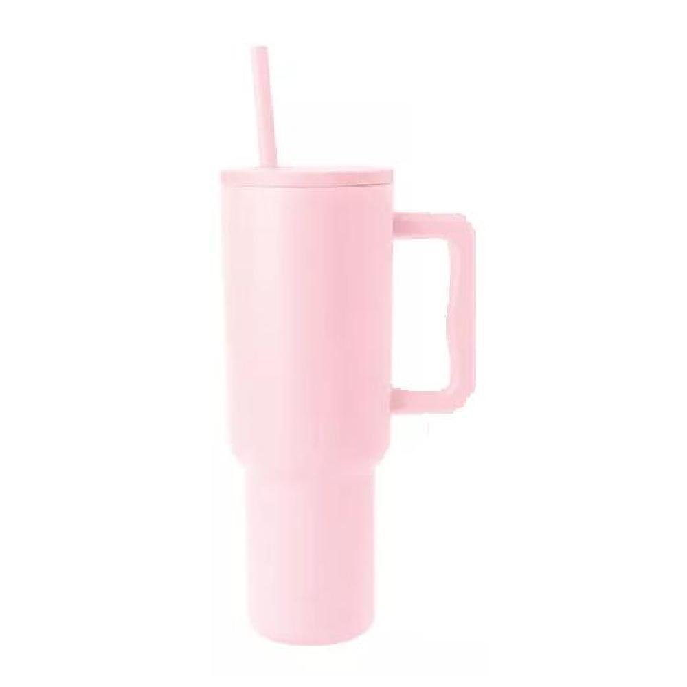 VASO TÉRMICO MUG, 1200 LT, ACERO INOXIDABLE, COLOR ROSADO - 2