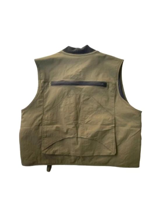 CHAQUETA GEÓLOGO CAMPING MULTI BOLSILLOS PESCA TALLA XXL, VERDE - 2
