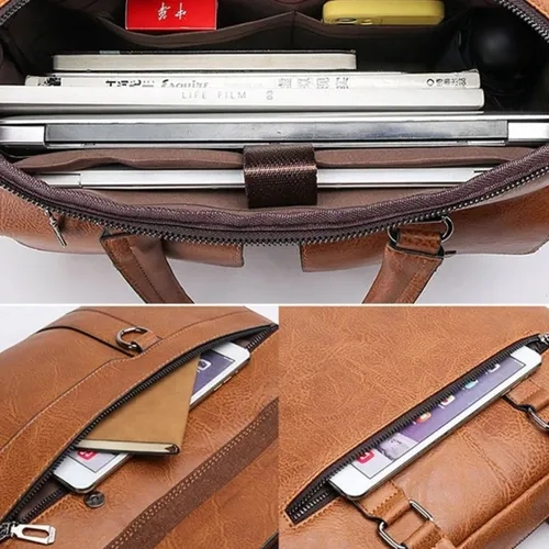 MALETIN NOTEBOOK ECO CUERO BOSTON 14 VINTAGE - 4