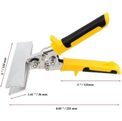 ALICATE 15CM PINZA DOBLADORA PARA LAMINA Y CHAPA METAL - 2