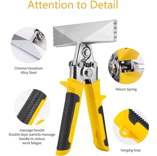 ALICATE 15CM PINZA DOBLADORA PARA LAMINA Y CHAPA METAL - 3