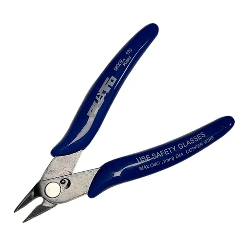 MINI ALICATE CORTANTE MODELO PLATO170 ALAMBRE 1MM - 1