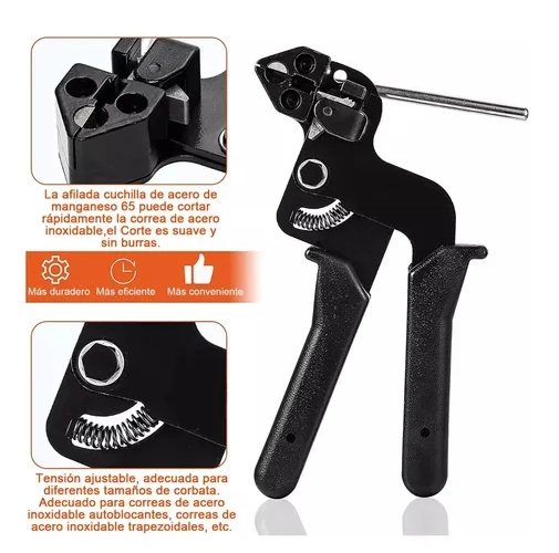 ALICATE FLEJE PARA AMARRAS METALICAS HOMOCINE TICAS - 6