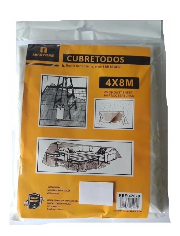 PLASTICO CUBRE TODO IMPERMEABLE 4X12.5M - 3