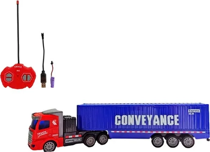 CAMION GANDOLA RC TRAILER NIÑOS - 6