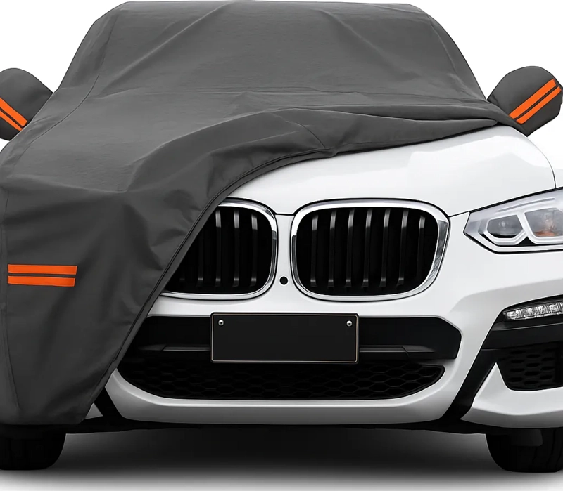 FUNDA CARPA CUBRE AUTO IMPERMEABLE PREMIUM - 2