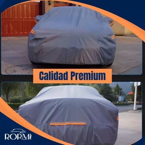 FUNDA CARPA CUBRE AUTO IMPERMEABLE PREMIUM - 3