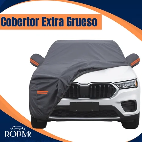 FUNDA CARPA CUBRE AUTO IMPERMEABLE PREMIUM - 4
