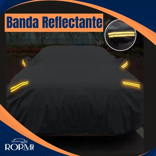 FUNDA CARPA CUBRE AUTO IMPERMEABLE PREMIUM - 5