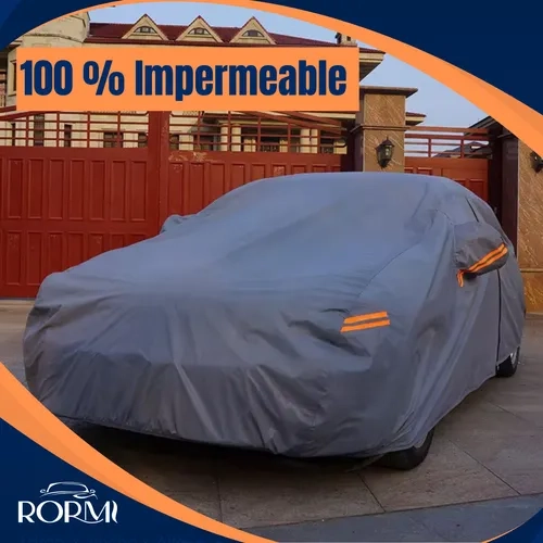 FUNDA CARPA CUBRE AUTO IMPERMEABLE PREMIUM - 7