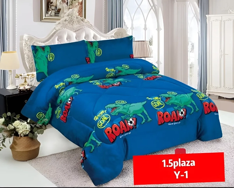 COBERTOR PLUMON PLUSH CHIPORRO CUBRECAMA 1.5 PLAZA - 2