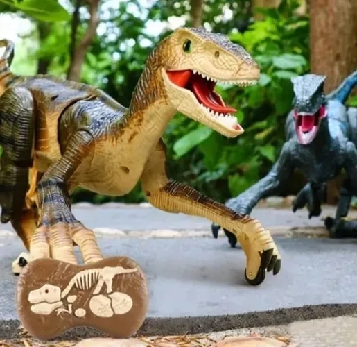 DINOSAURIO RC VELOCIRAPTOR REALISTA SM180 - 2