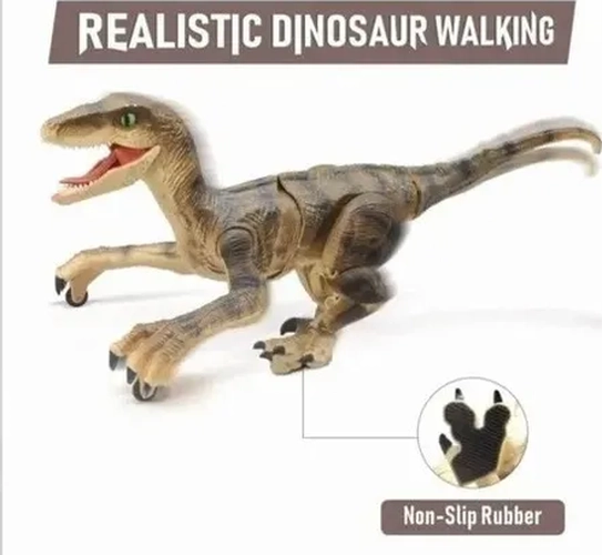 DINOSAURIO RC VELOCIRAPTOR REALISTA SM180 - 5