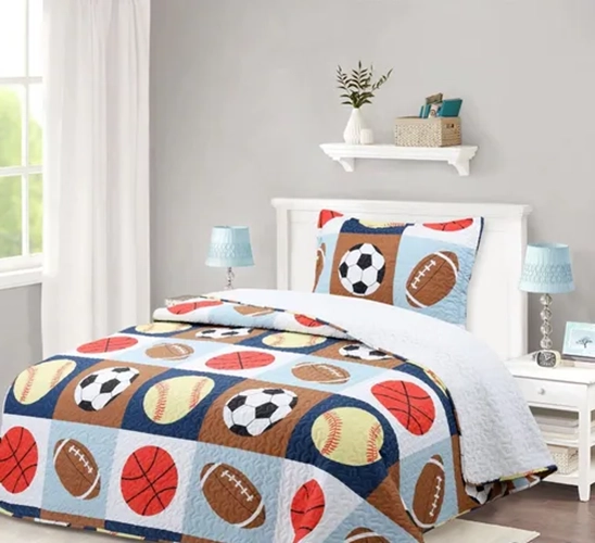 CUBRECAMA QUILT SHERPA 1.5 PLAZA INFANTIL MODELOS - 3