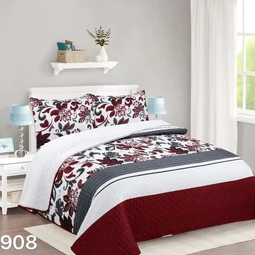 CUBRECAMA QUILT SHERPA 2 PLAZAS VARIOS MODELOS - 3